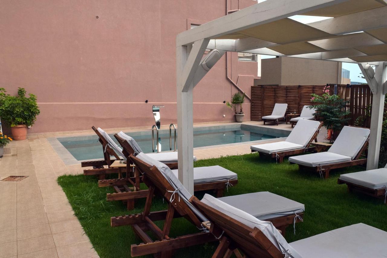 Mithos Premium Rooms Agia Marina  Екстер'єр фото